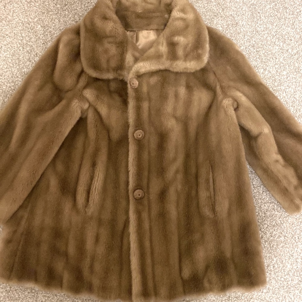 Tissavel faux fur jacket